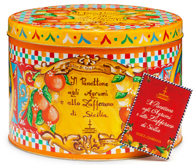 Dolce & Gabbana blik met panettone