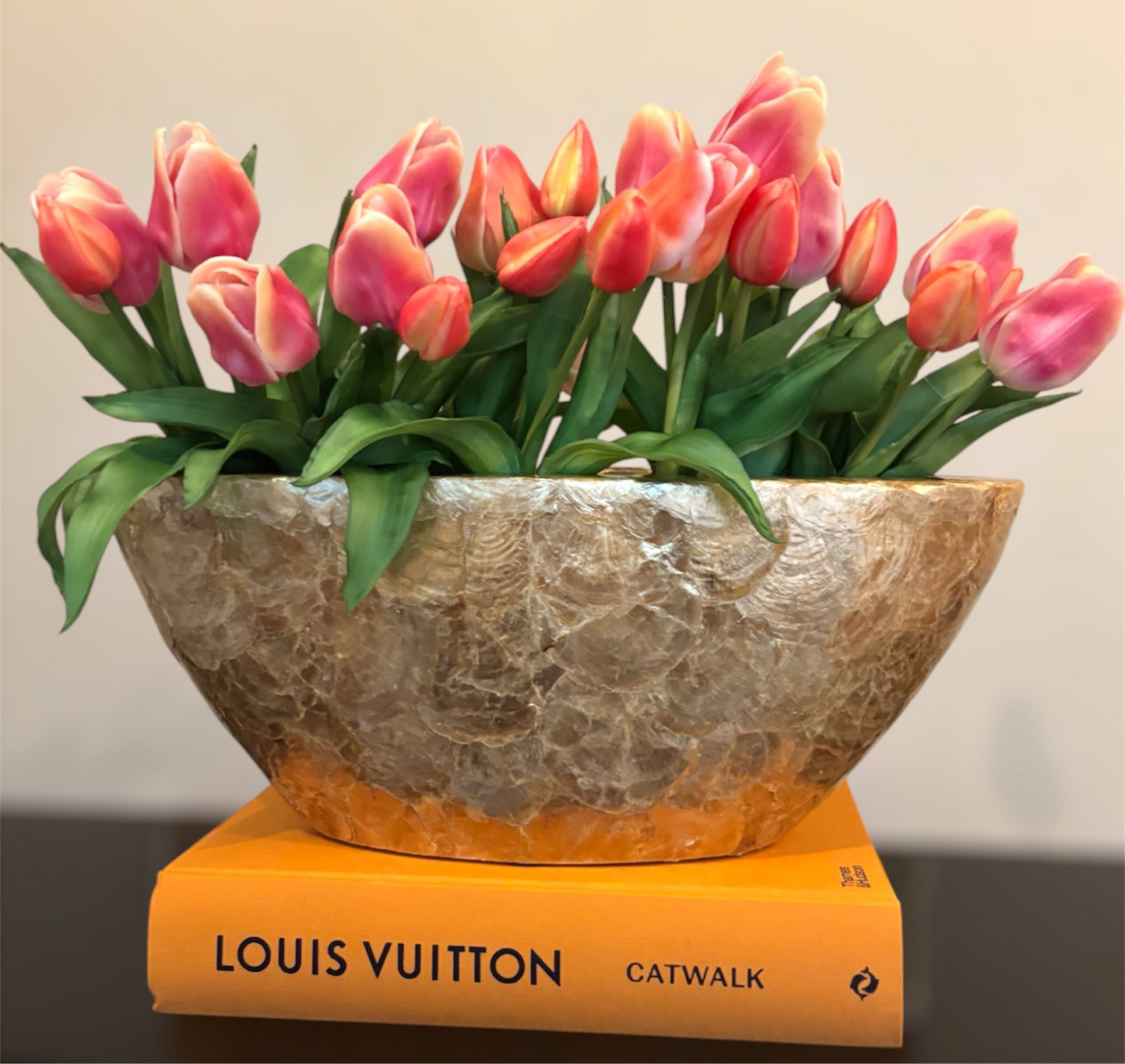 Pot schelpen goud