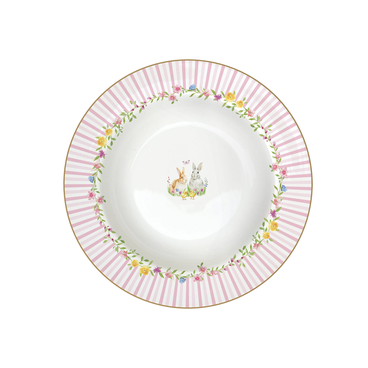 Soup plate happy Easter