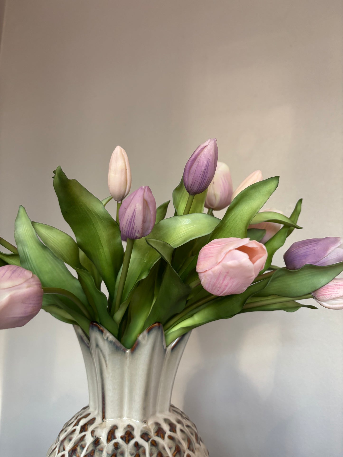 Tulpen pastel bosje 6 stuks