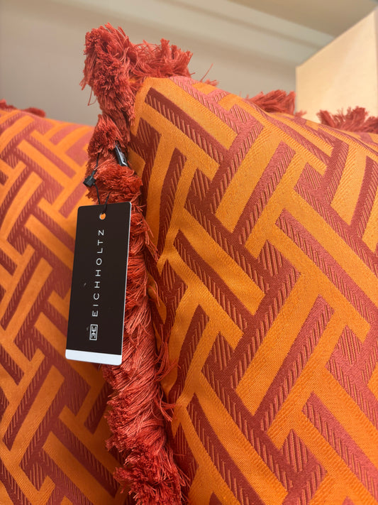 Eichholtz kussen oranje