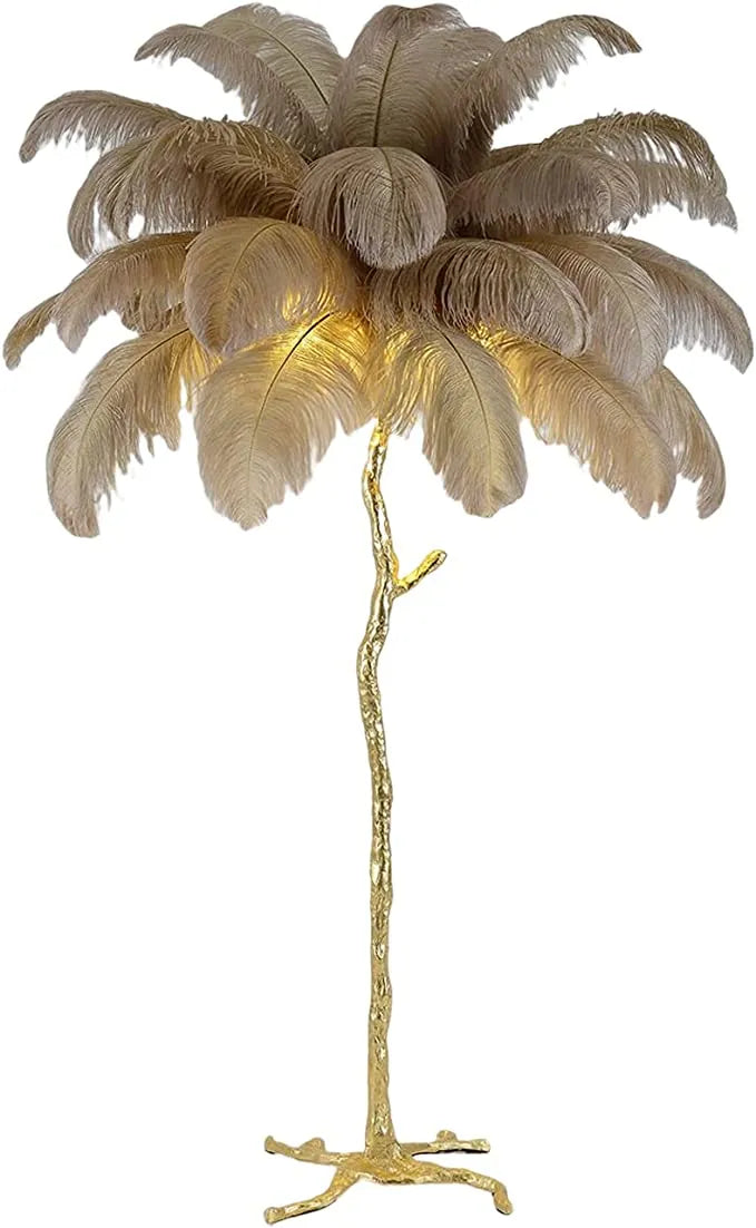 Feather lamp