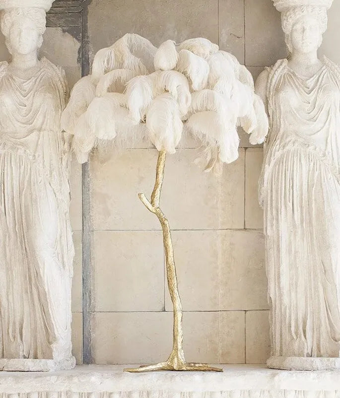 Feather lamp