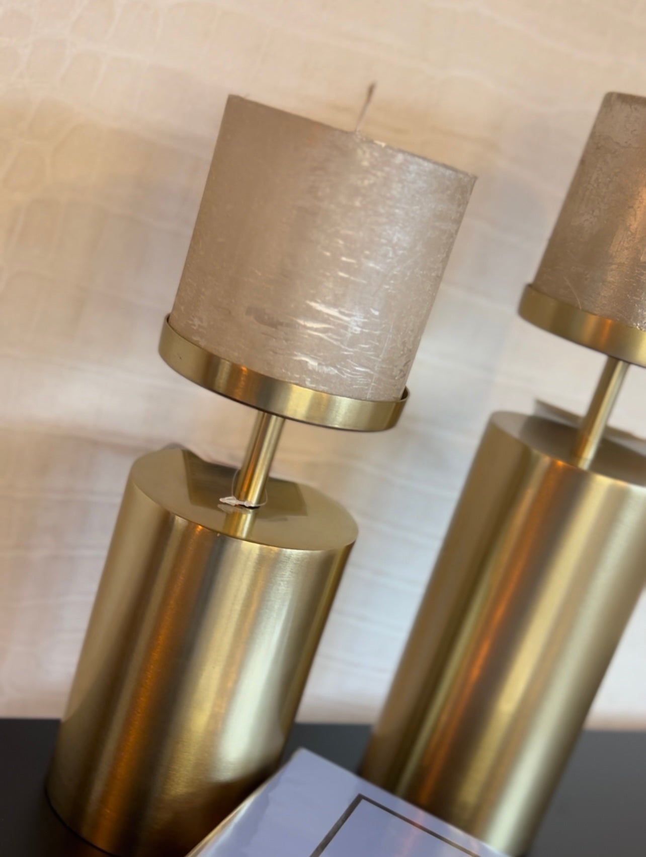 candle holders kandelaar goud