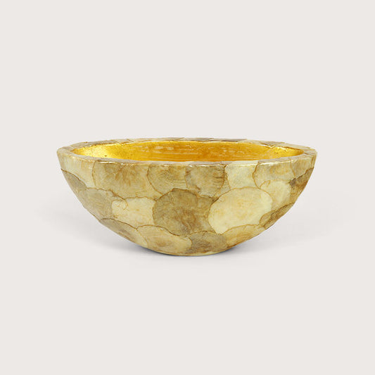 Pot schelpen goud