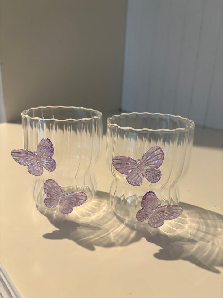 Vlinder glas