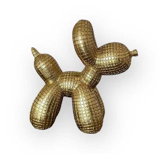 Ballon dog klein goud