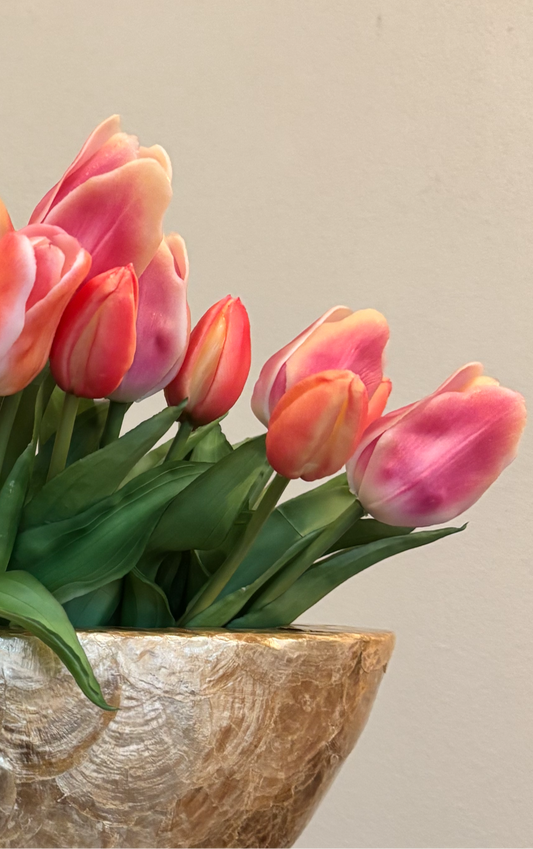 Tulpen roze oranje