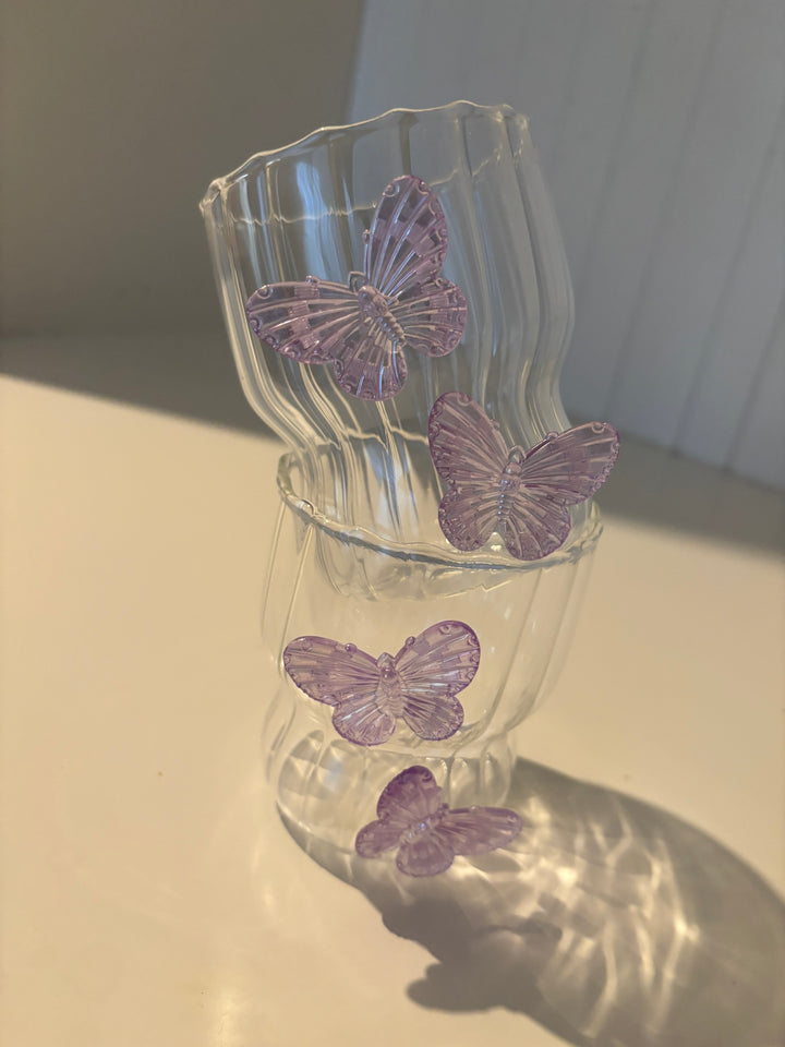 Vlinder glas