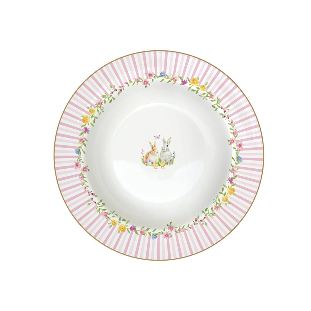 Soup plate happy Easter