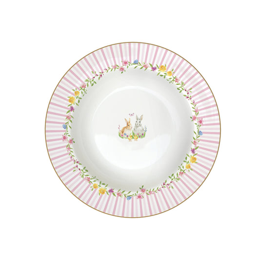 Soup plate happy Easter
