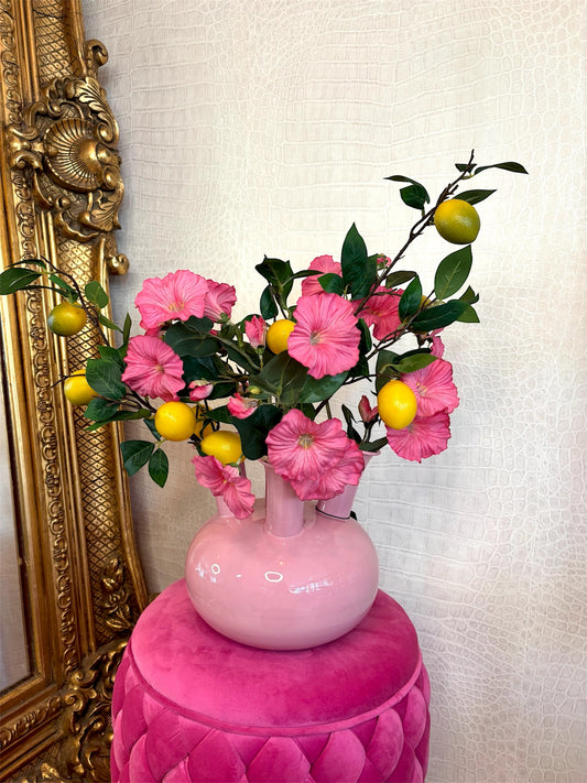 Roze toetervaas boeket