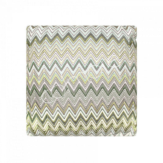 Zigzag kussen groen