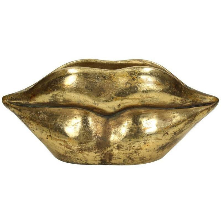 Lip vaas goud