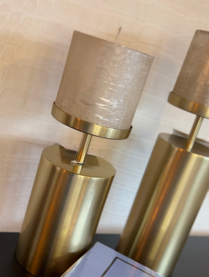 candle holders kandelaar goud